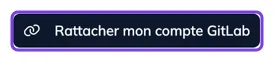 Le bouton Rattacher mon compte GitLab
